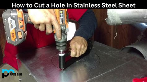 how to cut holes in stainless steel enclosures for conduit|stainless steel conduit bending instructions.